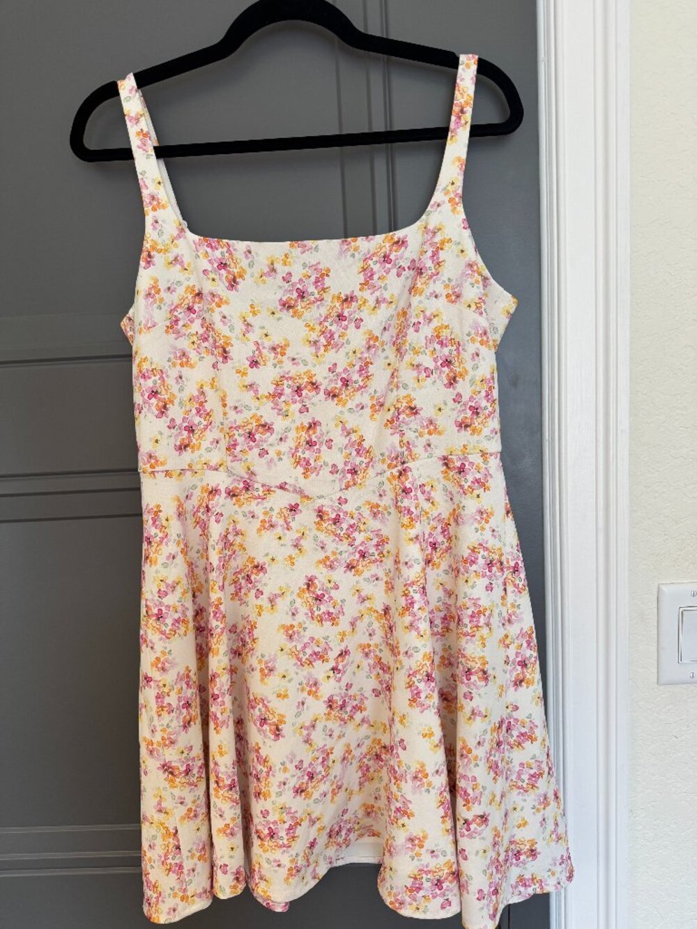 NWT French Connection Floral Mini Dress (Size 8)